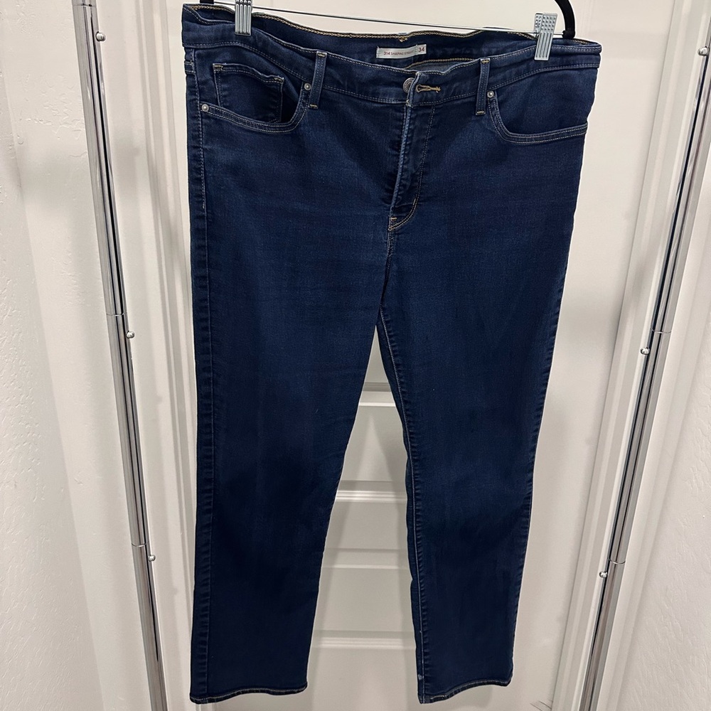 Levi's Women's Indigo Straight Leg Jeans